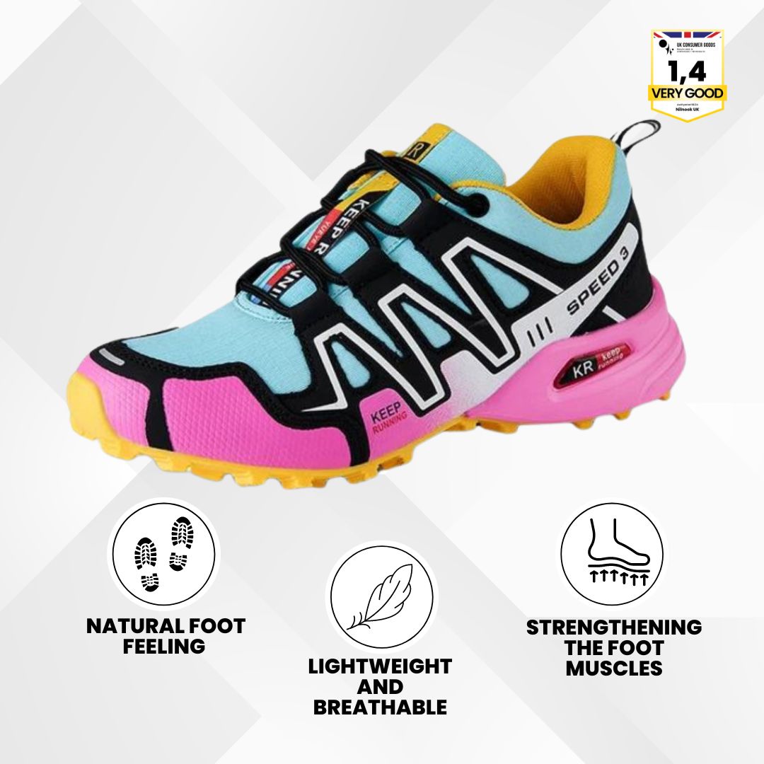 OrthoTrekking (2026) - ergonomic trekking and hiking shoe for pain relief (Unisex)