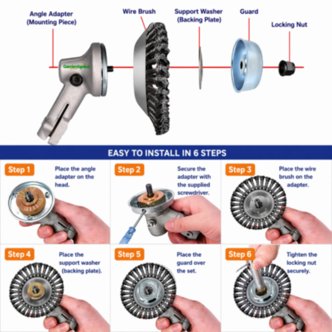 ProfiTrim Express Mouting Kit - Universal attachment set