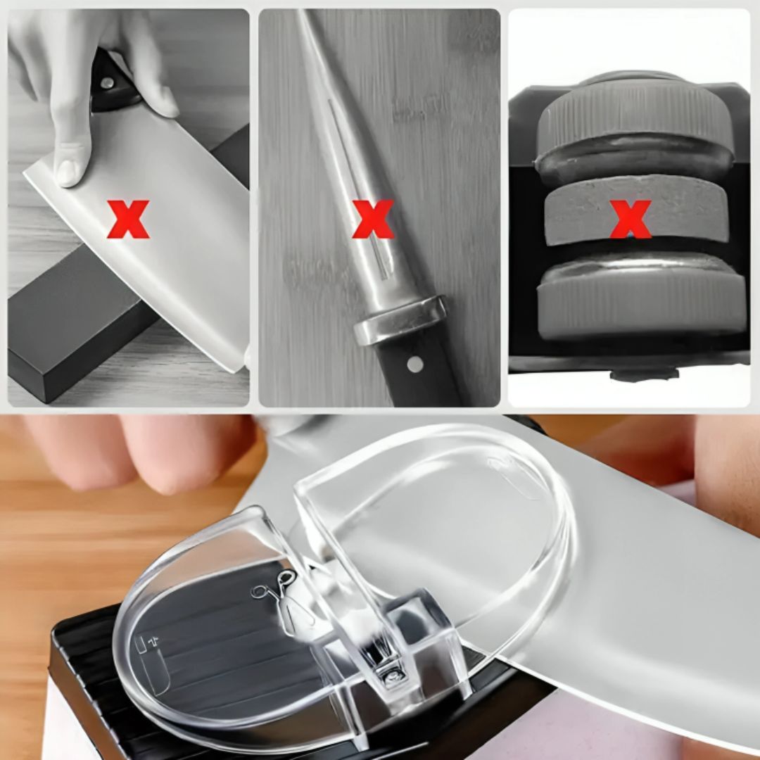 BladeMaster™ Japanese knife sharpener - Grinds every knife in seconds