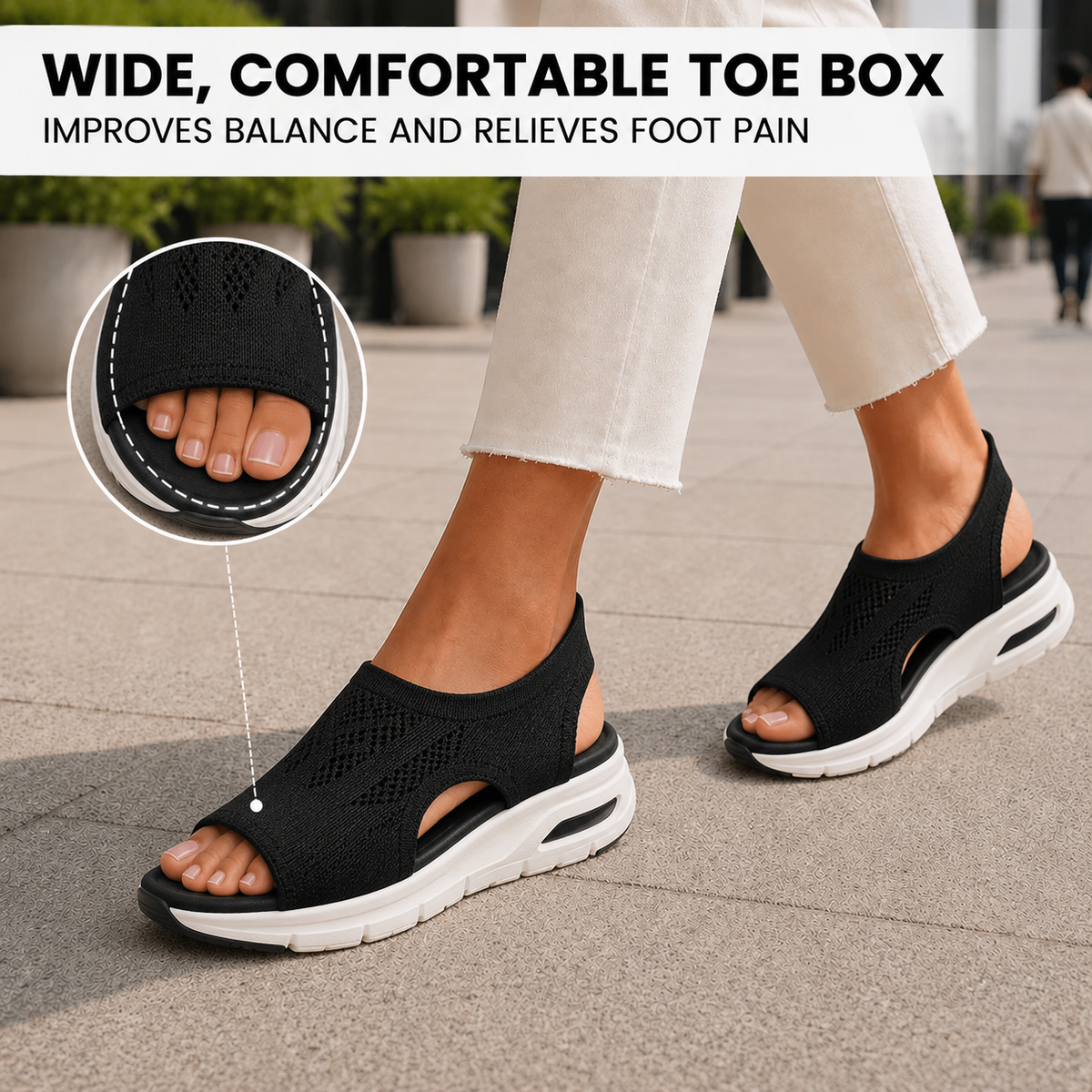 Florax™ - Pain-relieving comfort sandals | Non-slip & lightweight