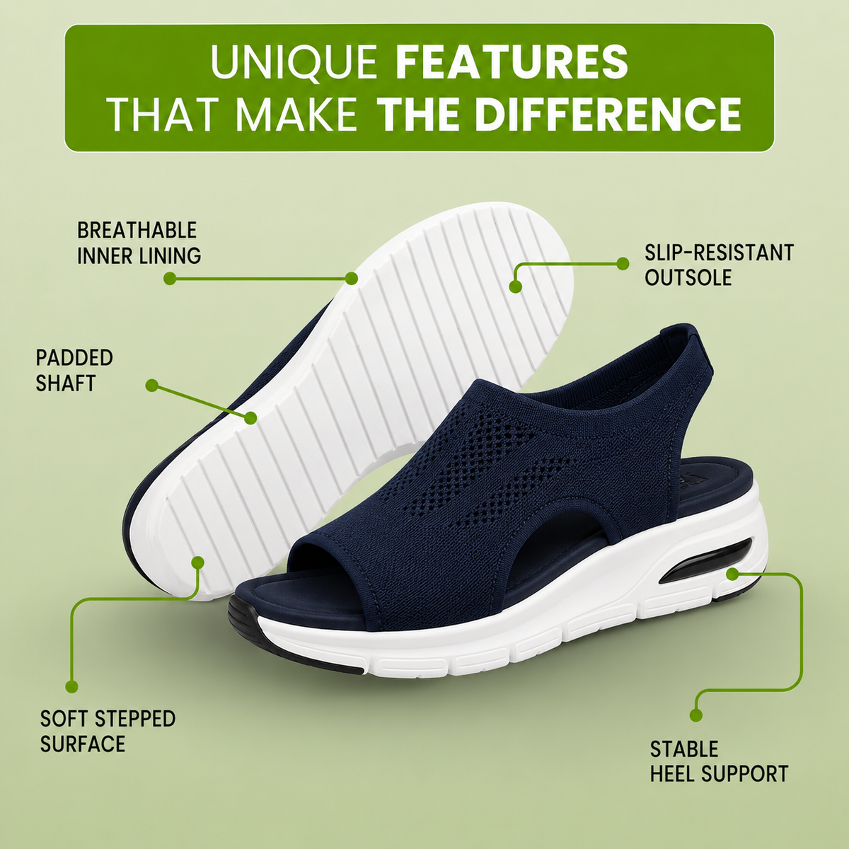 Florax™ - Pain-relieving comfort sandals | Non-slip & lightweight