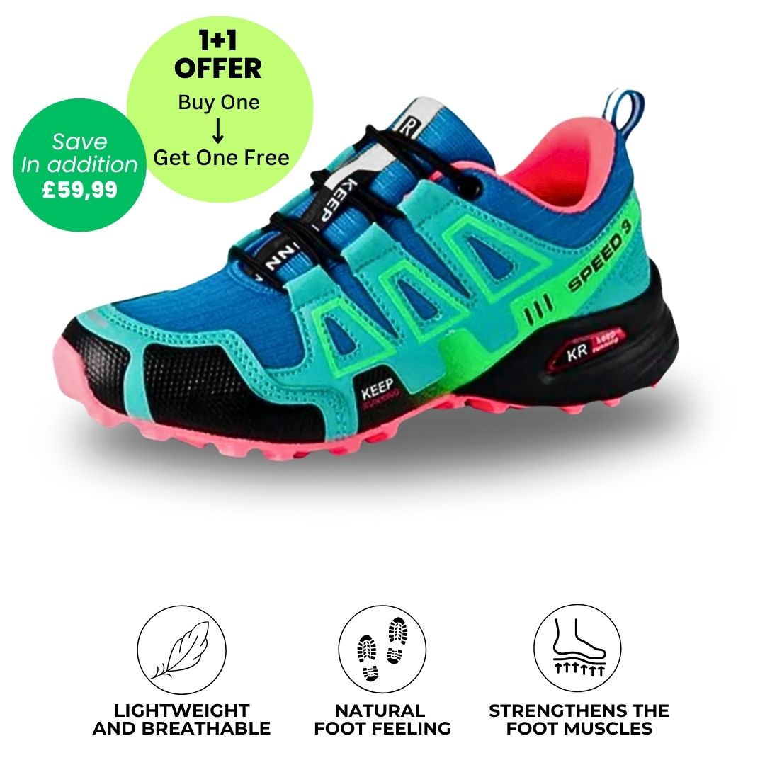 OrthoTrekking (2026) - ergonomic walking and hiking shoe for pain relief (Unisex) - Limited Edition (Buy One, Get One Free)