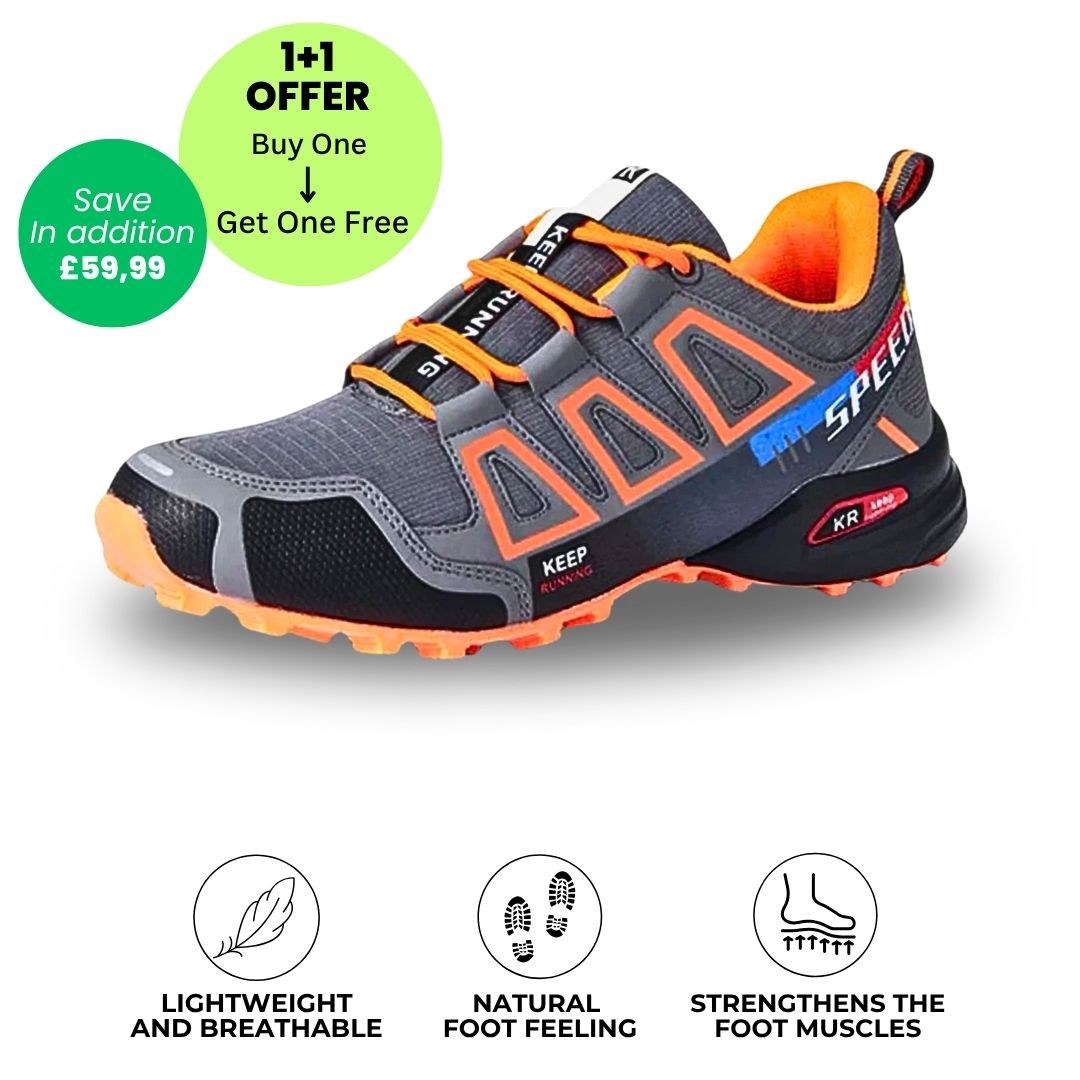OrthoTrekking (2026) - ergonomic walking and hiking shoe for pain relief (Unisex) - Limited Edition (Buy One, Get One Free)