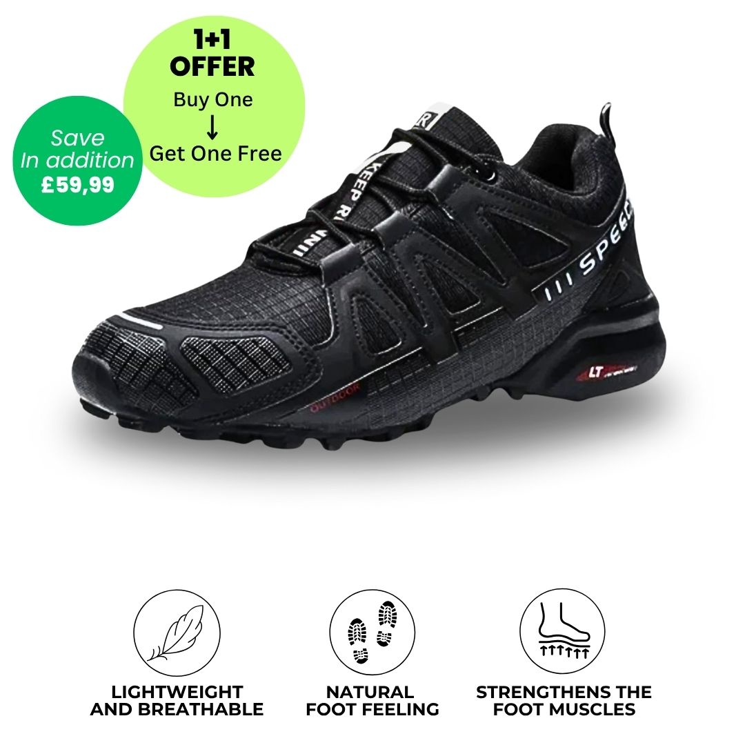 OrthoTrekking (2026) - ergonomic walking and hiking shoe for pain relief (Unisex) - Limited Edition (Buy One, Get One Free)