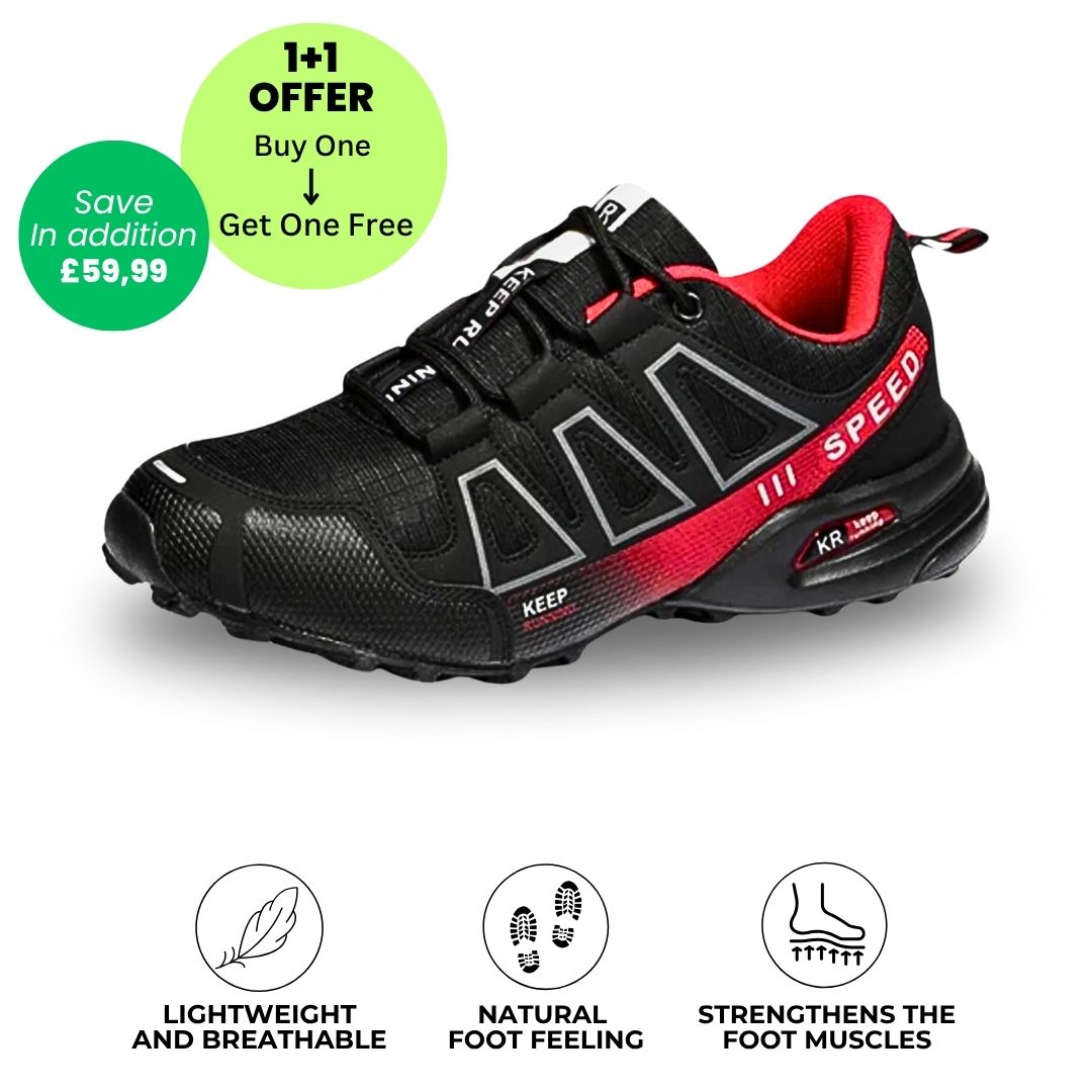 OrthoTrekking (2026) - ergonomic walking and hiking shoe for pain relief (Unisex) - Limited Edition (Buy One, Get One Free)