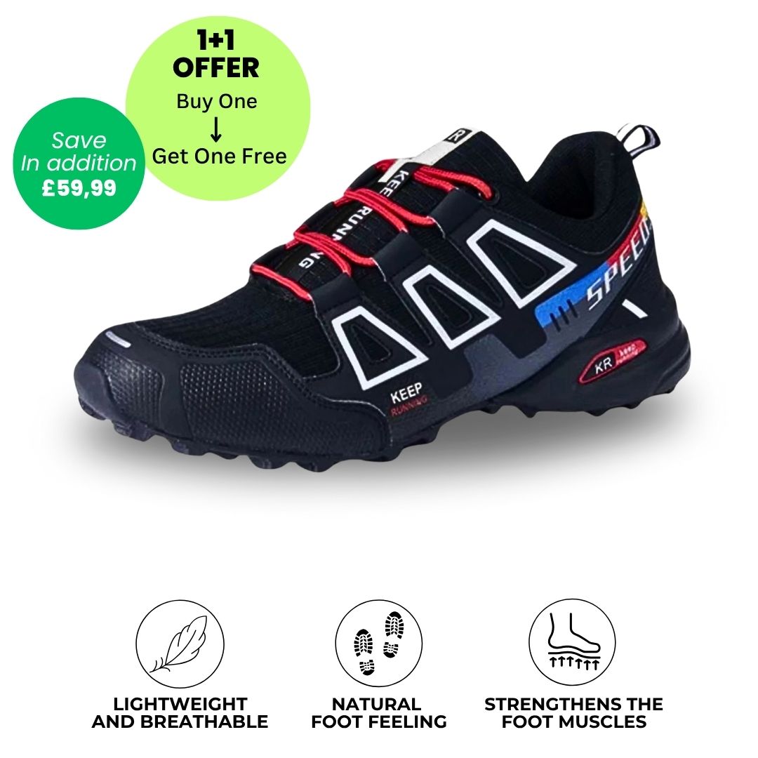 OrthoTrekking (2026) - ergonomic walking and hiking shoe for pain relief (Unisex) - Limited Edition (Buy One, Get One Free)