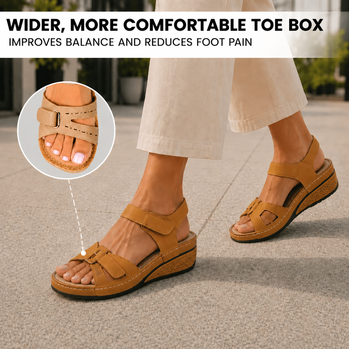 Ortholine — Pain-relieving comfort sandals | Non-slip & lightweight