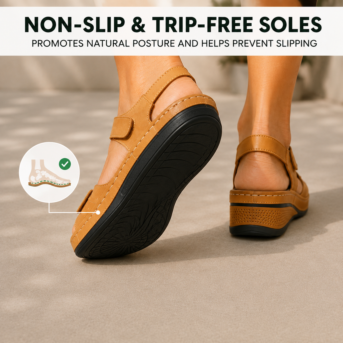 Ortholine — Pain-relieving comfort sandals | Non-slip & lightweight