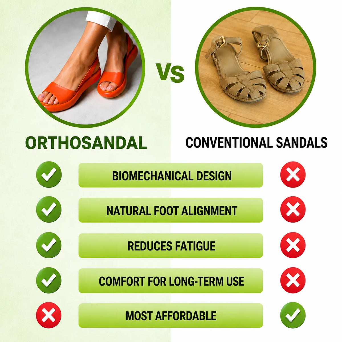 OrthoSandal — Pain-relieving comfort sandals | Non-slip & lightweight