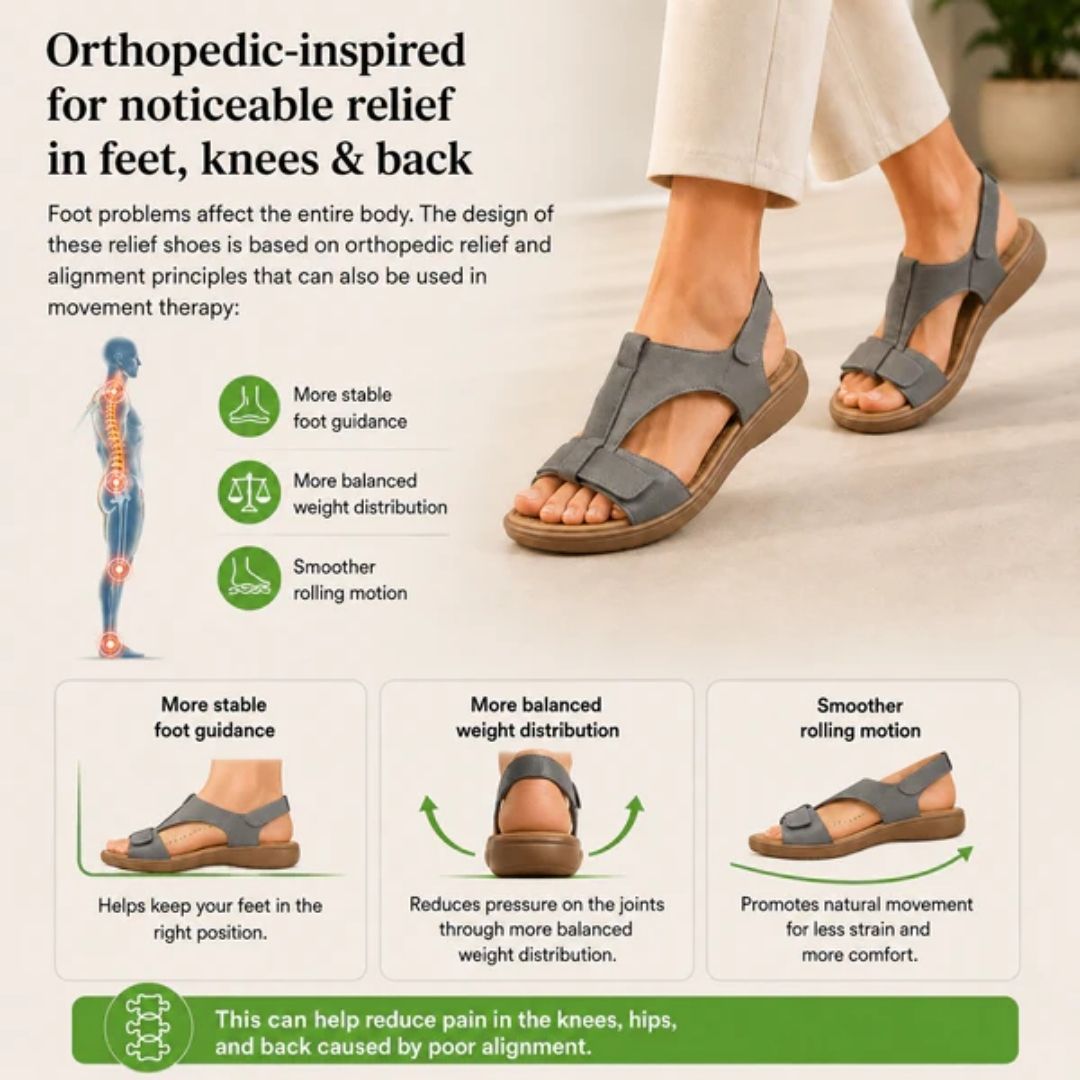 OrthoSun - Pain-relieving comfort sandals | Non-slip & lightweight
