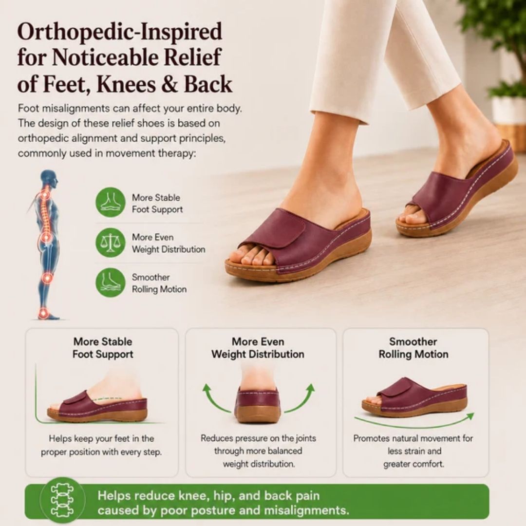 VivaStep sandals - Pain-relieving comfort sandals | Non-slip & lightweight