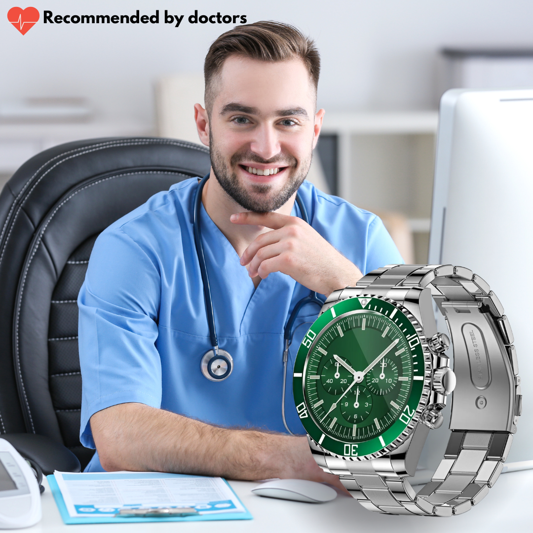 Nexos Pro Smartwatch - Indestructible Military Health Clock (2025)