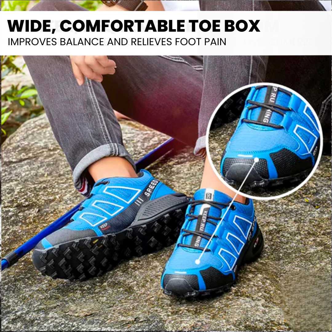 OrthoTrekking (2026) - ergonomic walking and hiking shoe for pain relief (Unisex)
