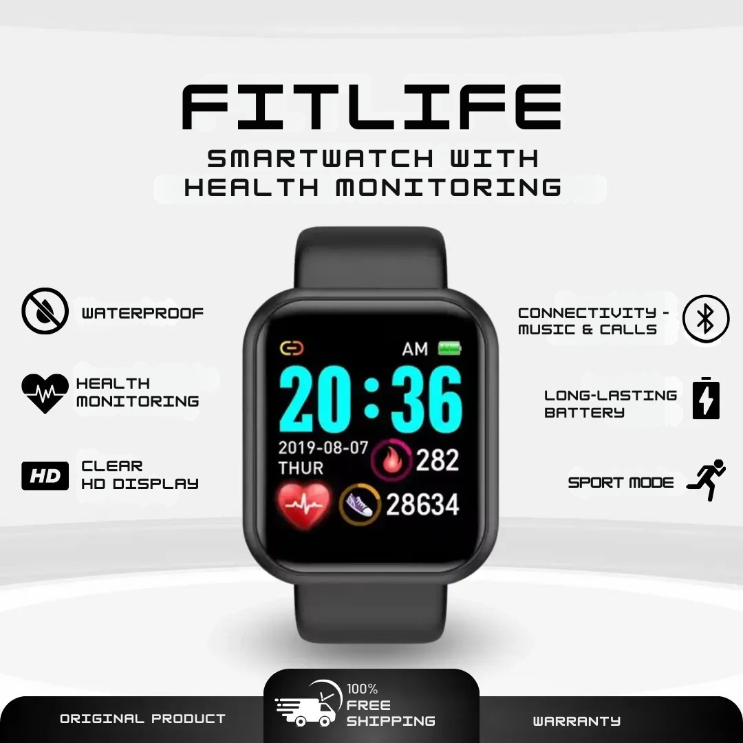 FitLife - Health and Fitness Smartwatch (2026)