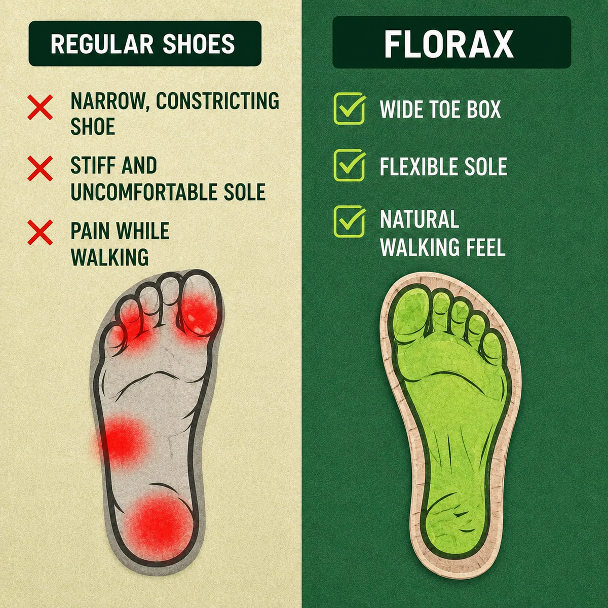 Florax™ - Pain-relieving comfort sandals | Non-slip & lightweight