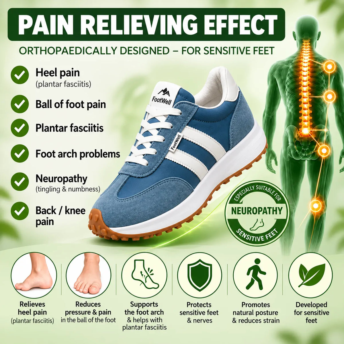 FootWell Ortho – Orthopaedic Shoes for Pain-Sensitive Feet