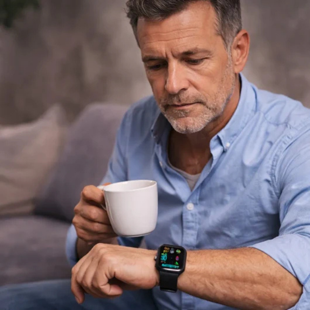 GlucoCare blood sugar health watch – For nutrition, metabolism & blood sugar trends in everyday life