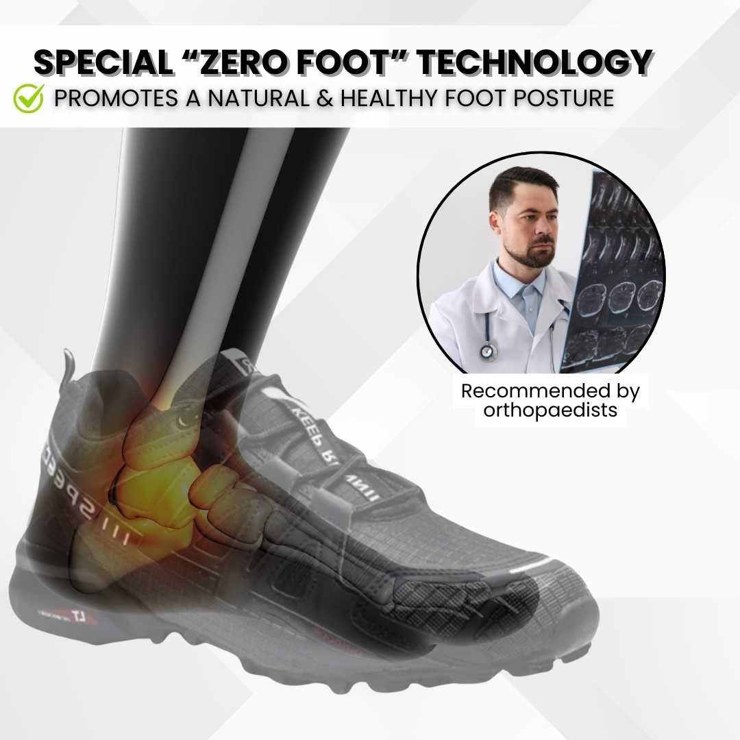 OrthoTrekking (2026) - ergonomic walking and hiking shoe for pain relief (Unisex)