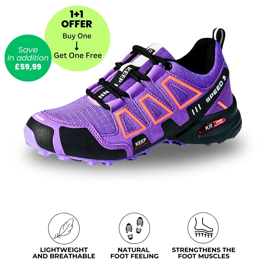 OrthoTrekking (2026) - ergonomic walking and hiking shoe for pain relief (Unisex) - Limited Edition (Buy One, Get One Free)
