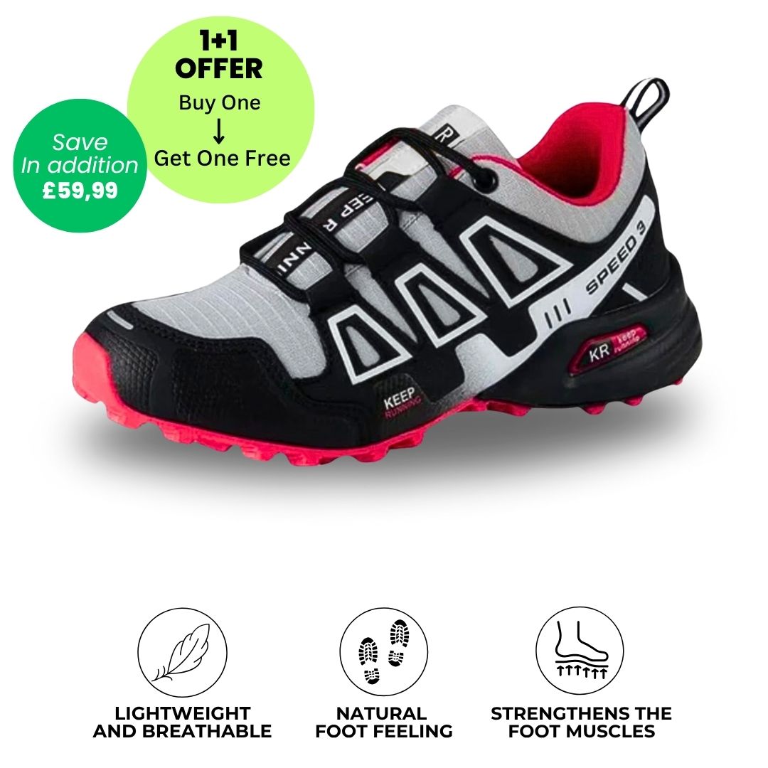 OrthoTrekking (2026) - ergonomic walking and hiking shoe for pain relief (Unisex) - Limited Edition (Buy One, Get One Free)