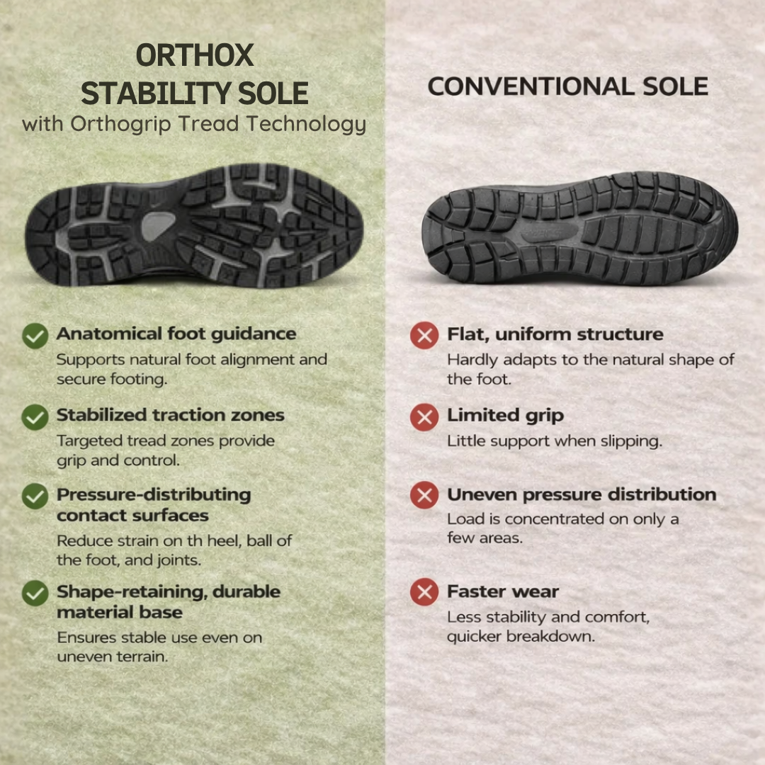 OrthoX - Ergonomic Comfort Shoes for Foot, Knee & Back Pain