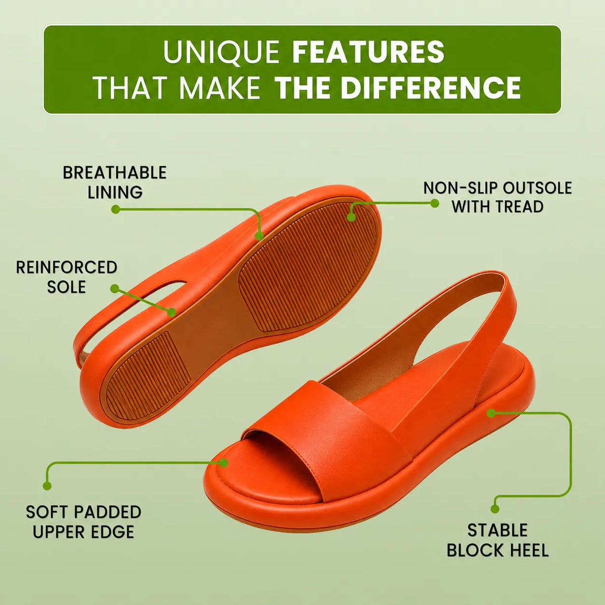 OrthoSandal — Pain-relieving comfort sandals | Non-slip & lightweight