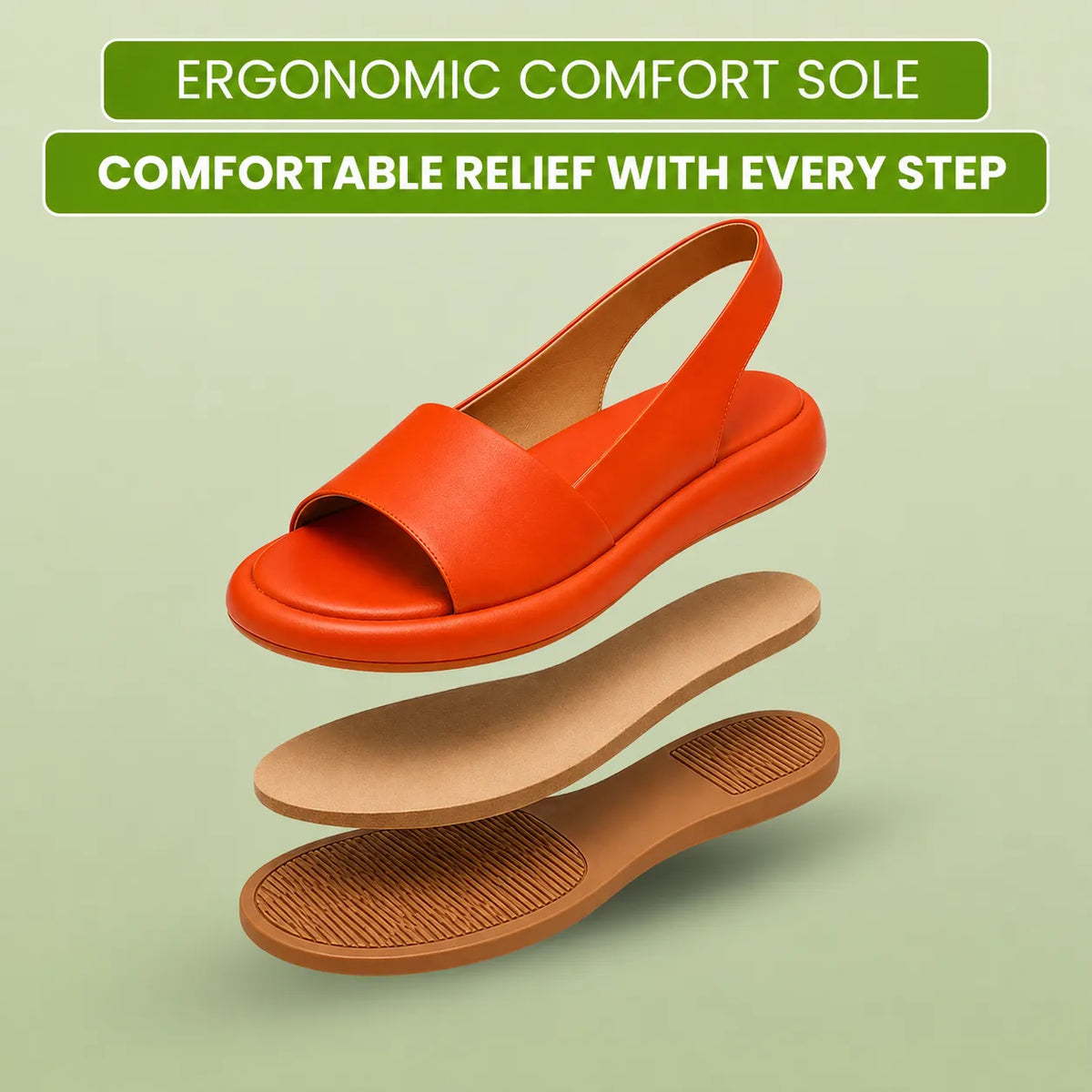 OrthoSandal — Pain-relieving comfort sandals | Non-slip & lightweight