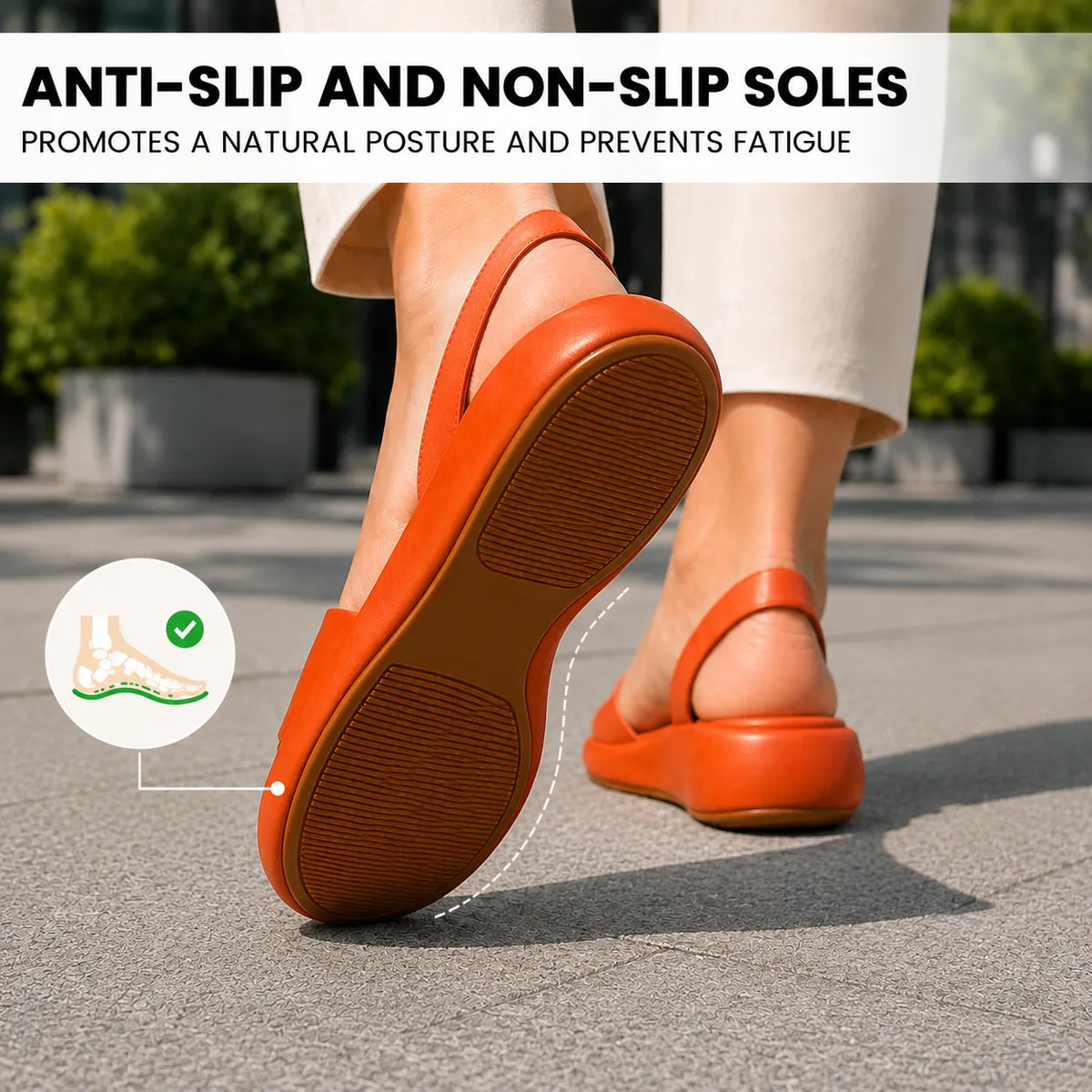 OrthoSandal — Pain-relieving comfort sandals | Non-slip & lightweight