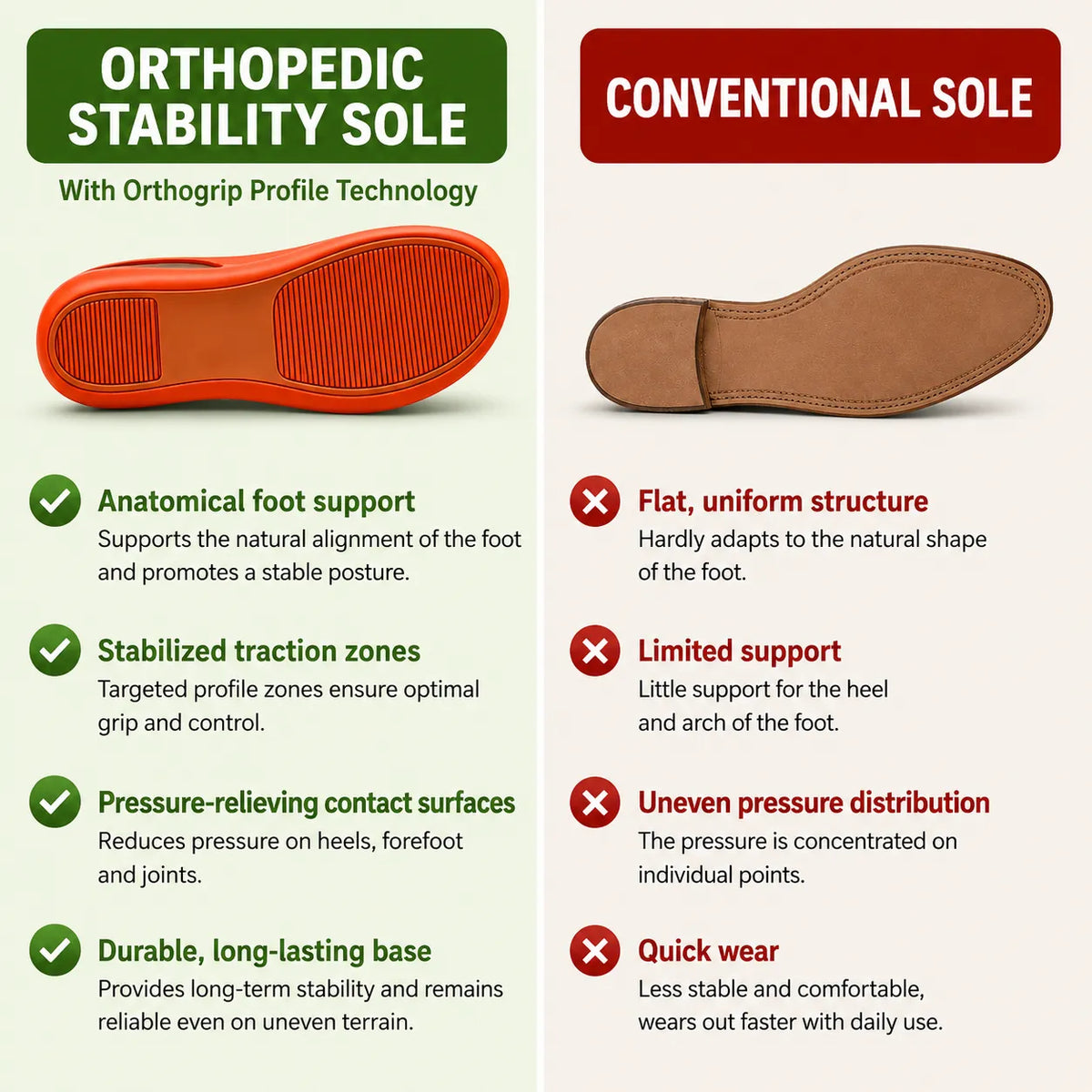 OrthoSandal — Pain-relieving comfort sandals | Non-slip & lightweight