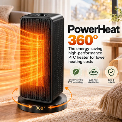 PowerHeat 360° – the energy-saving high-performance PTC heater for lower heating costs