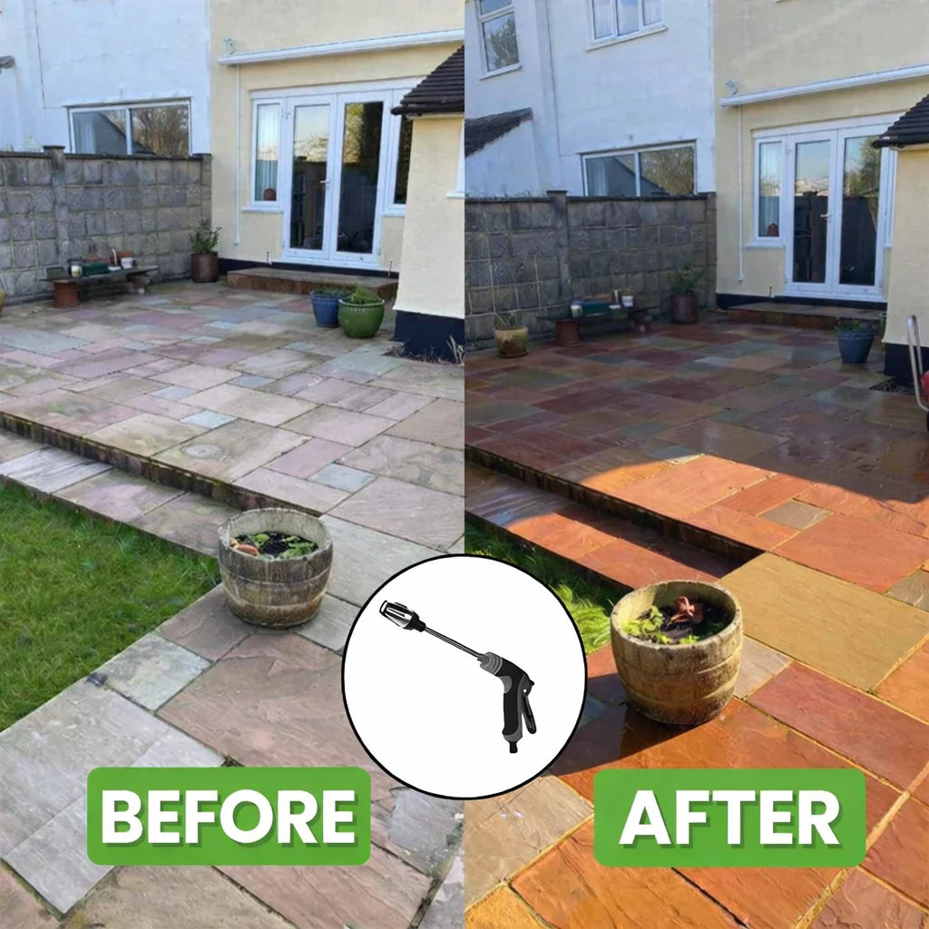 TurboWasher - Power high-pressure cleaner for every garden hose