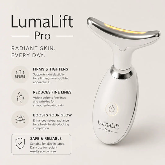 LumaLift Pro – 3-in-1 firming & massage device for face, arms & body