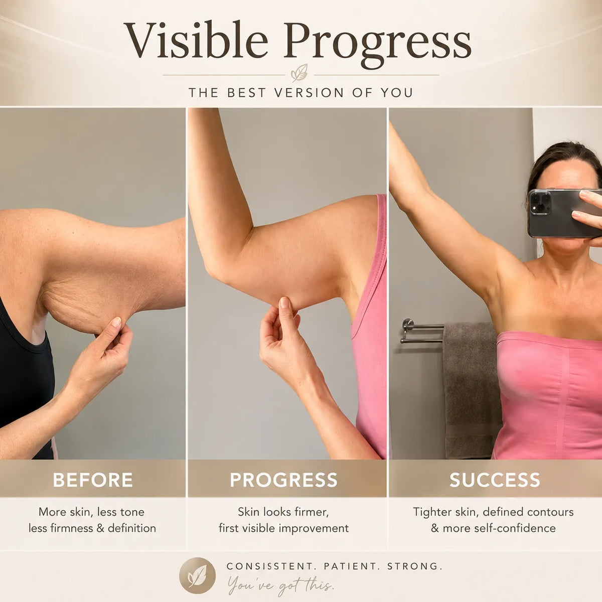 LumaLift Pro – 3-in-1 firming & massage device for face, arms & body